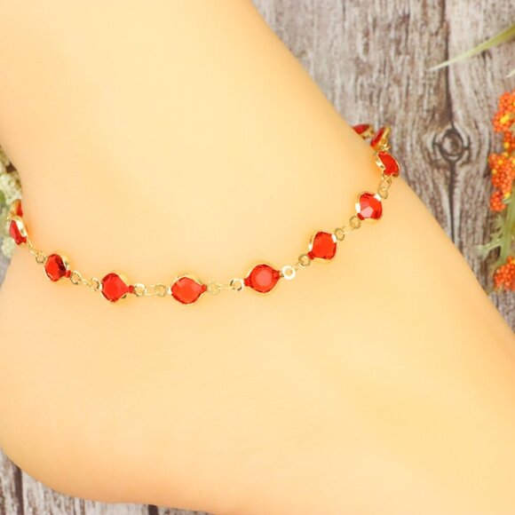 "Dainty Anklet for Women – Elegant Everyday Jewelry & Perfect Gift | MLCRC1490 - Picture 10 of 10